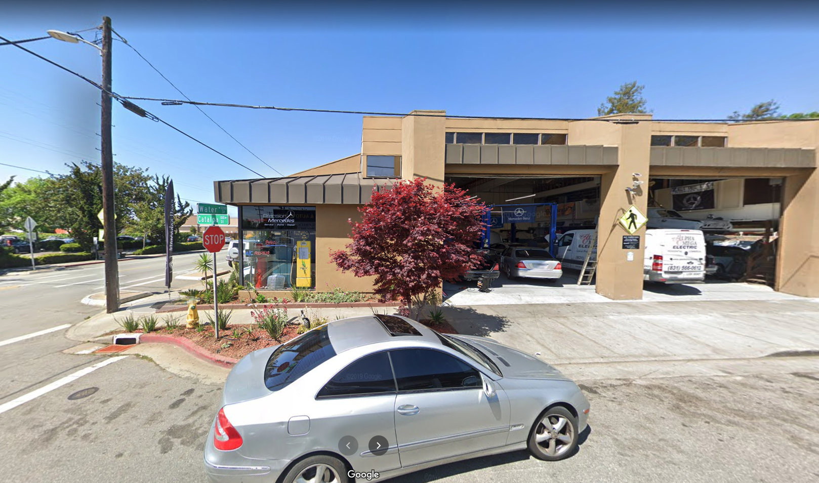 Google maps street view of shop